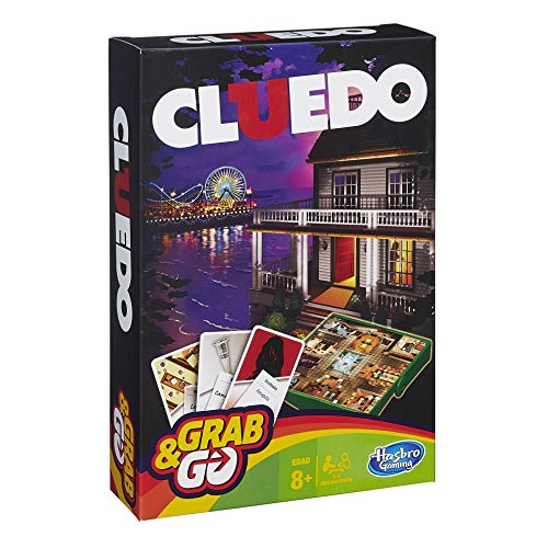 Hasbro Gaming Gaming Travel Cluedo Viaje (Versión Española) (Hasbro Spain B0999105)