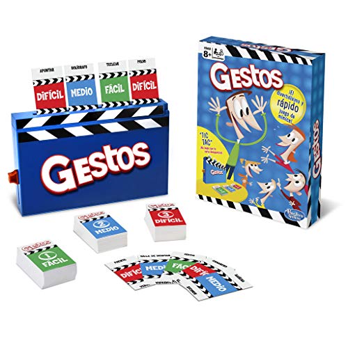 Hasbro Gaming-Gestos Juego de Mesa, multicolor (B0638105)