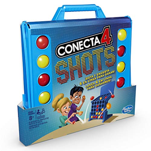 Hasbro Gaming - Juego de mesa Conecta 4 Shots (Hasbro E3578175)