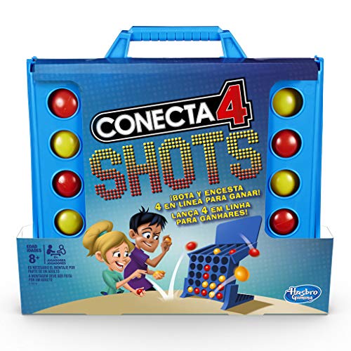 Hasbro Gaming - Juego de mesa Conecta 4 Shots (Hasbro E3578175)