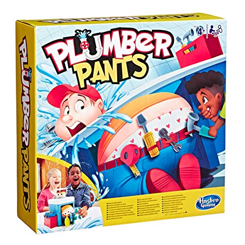 Hasbro Gaming- Juego de Pantalones de plomero para niños a Partir de 4 años, Color Nailon/a. (E6553)