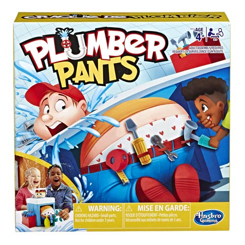 Hasbro Gaming- Juego de Pantalones de plomero para niños a Partir de 4 años, Color Nailon/a. (E6553)