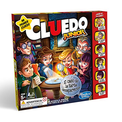 Hasbro Gaming- Juegos Cluedo Junior (Versión Española), Multicolor, Talla Única (C1293105)