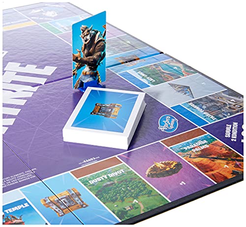 Hasbro Gaming- Monopoly Fortnite Edition Juego de mesa para videojuegos, a partir de 13 años, Color (E6603398) [Version Alemana]