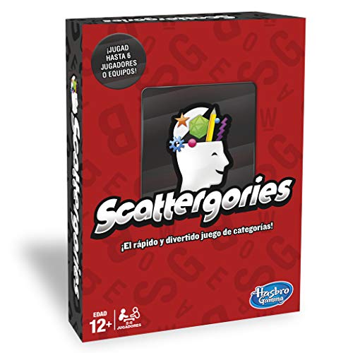 Hasbro Gaming- Scattergories Hasbro Juego de Mesa (Versión Española), Multicolor (C1941105)