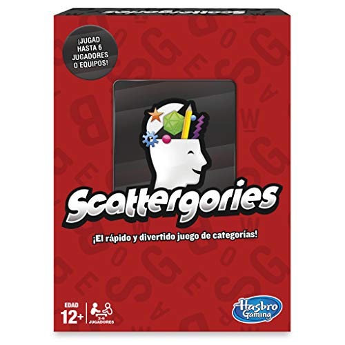 Hasbro Gaming- Scattergories Hasbro Juego de Mesa (Versión Española), Multicolor (C1941105)