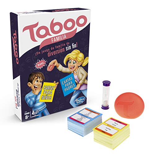 Hasbro Gaming- Taboo Familia Juego de Mesa, Multicolor (E4941105)