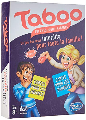 HASBRO GAMING - Taboo, Family Edition - Juego de mesa, juego de rompecabezas franc�s