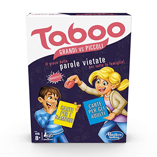 Hasbro Gaming - Taboo Pequeños vs Grandes (Juego en Caja)