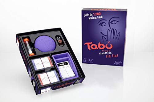 Hasbro Gaming- TABÚ Gaming Clasico Juego de Mesa, Multicolor, 26.7 x 20.1 x 5.1 (Hasbro Spain A4626105)