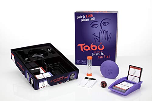 Hasbro Gaming- TABÚ Gaming Clasico Juego de Mesa, Multicolor, 26.7 x 20.1 x 5.1 (Hasbro Spain A4626105)