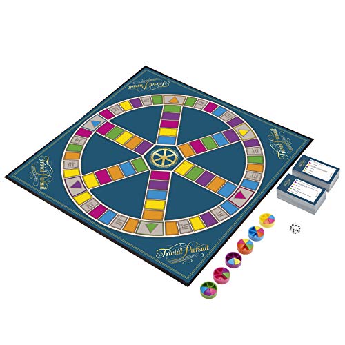 Hasbro Gaming – Trivial Pursuit (juego en caja), 16 años +, 2 – 4 jugadores, C1940103- Idioma italiano