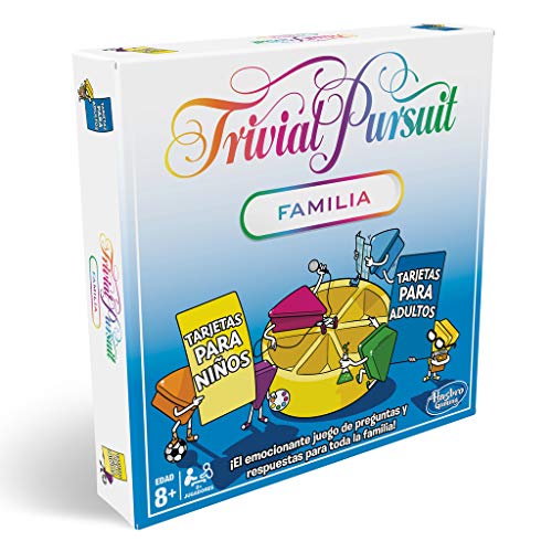 Hasbro Gaming- Trivial Pursuit (Versión Española) (E1921105) + Juego de Mesa Gestos (B0638105)