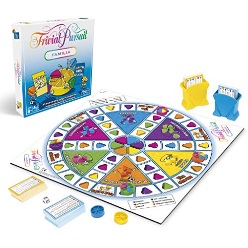 Hasbro Gaming- Trivial Pursuit (Versión Española) (E1921105) + Juego de Mesa Gestos (B0638105)