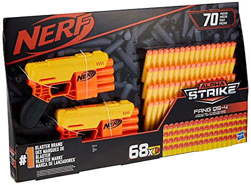 Hasbro HASE8314-NERF Alpha Strike con 48 recambios. Escala: