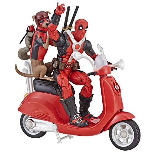 Hasbro Marvel - Figura con vehículo Deadpool