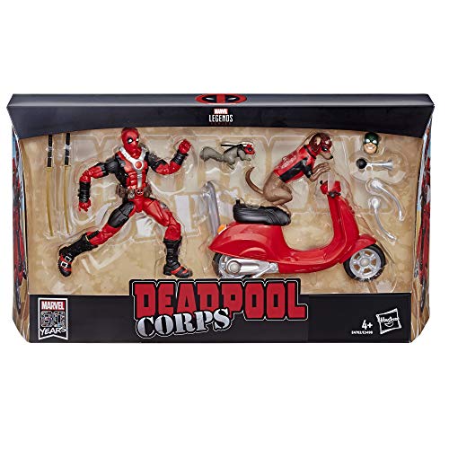 Hasbro Marvel - Figura con vehículo Deadpool