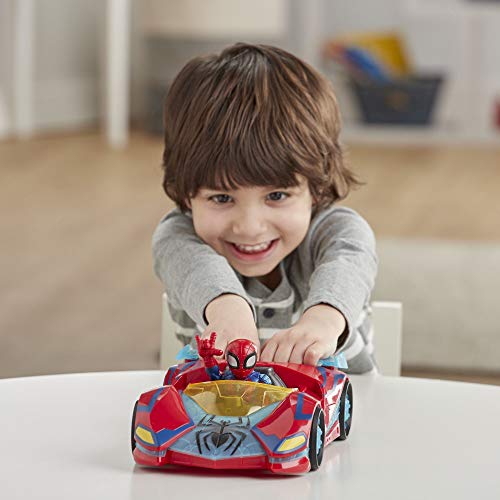 Hasbro- Mega Mighties Avengers Spiderman Web Racer (E7932ES0)