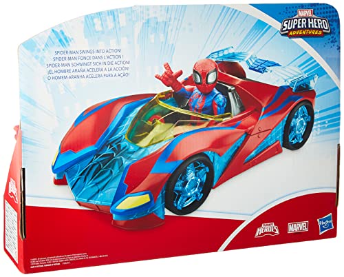 Hasbro- Mega Mighties Avengers Spiderman Web Racer (E7932ES0)