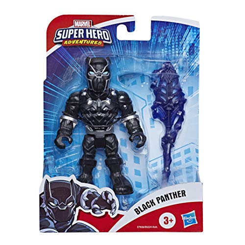 Hasbro- Mega Mini Avengers Black Panther (E7926ES0) , Color/Modelo Surtido