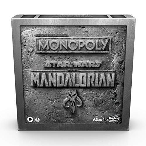 Hasbro Monopoly Edición Star Wars The Mandalorian, Juego en Caja Inspirado en la Serie de televisión The Mandalorian