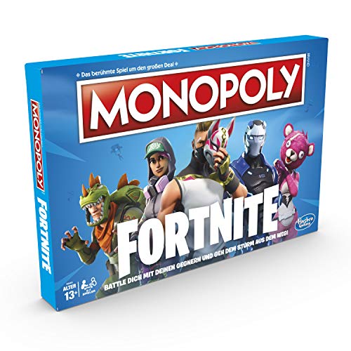 Hasbro Monopoly: Fortnite Party board game Adultos - Juego de tablero [Version Alemana]