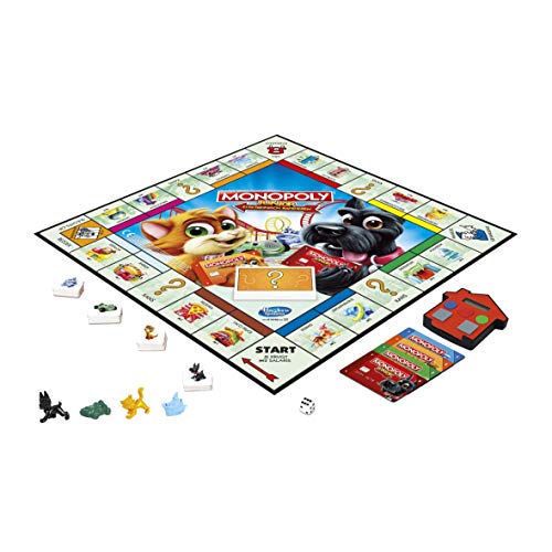 Hasbro Monopoly Junior Electronic Banking Niños Simulación económica - Juego de tablero (Simulación económica, Niños, Niño/niña, 5 año(s), AAA, 1,5 V)