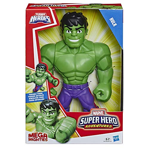 Hasbro Playskool Heroes Mega Mighties Avengers Hulk, Multicolor, E4149ES0