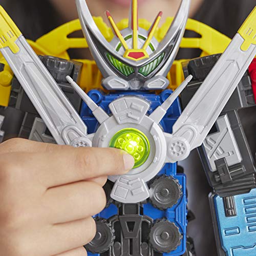 Hasbro Power Rangers Morphers Beast-X Ultrazord con Sonidos y Frases, versión Italiana, Multicolor, E5894103