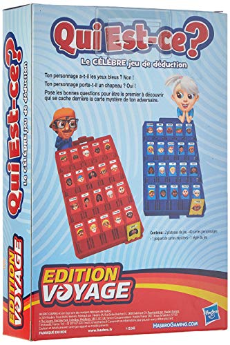 Hasbro - Qui Est-ce? Le Cèlèbre Jeu de Dèduction (versión en francés)