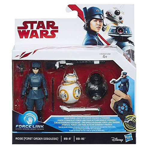 Hasbro Star Wars - Force Link - Set de Figuras - Rose, BB-8, B8-9E