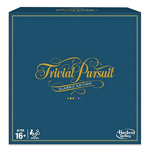 Hasbro Trivial Pursuit classic edition Niños y adultos Juego educativo - Juego de tablero (Juego educativo, Niños y adultos, 16 año(s)), Version Alemana