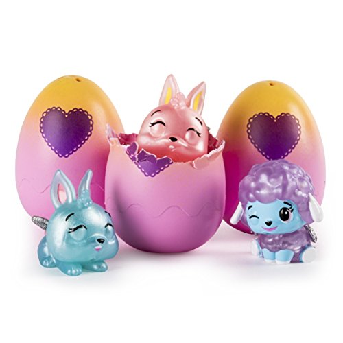 Hatchimals Cesta con 4 Huevos Coleccionables (BIZAK 61929127)