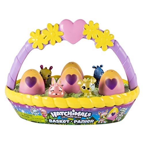 Hatchimals Cesta con 4 Huevos Coleccionables (BIZAK 61929127)