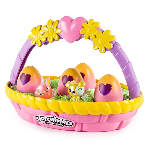 Hatchimals Cesta con 4 Huevos Coleccionables (BIZAK 61929127)