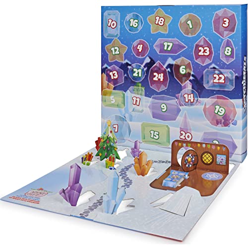 Hatchimals CollEGGtibles - Calendario de Adviento con Personajes exclusivos y Accesorios para Manualidades de Papel, para Edades de 5 años en adelante