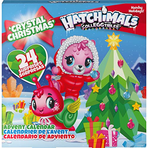 Hatchimals CollEGGtibles - Calendario de Adviento con Personajes exclusivos y Accesorios para Manualidades de Papel, para Edades de 5 años en adelante