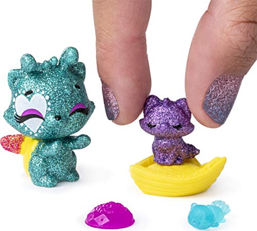 Hatchimals CollEGGtibles, Pet Obsessed Pet Shop Multi-Pack con 3 CollEGGtibles, 3 Mascotas y Accesorios (los Estilos Pueden Variar)