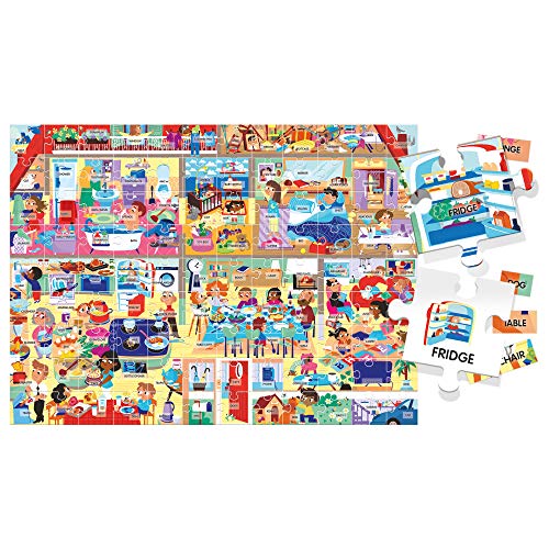 Headu- Easy English 100 Words My House Juegos educativos, Multicolor (IT23158)