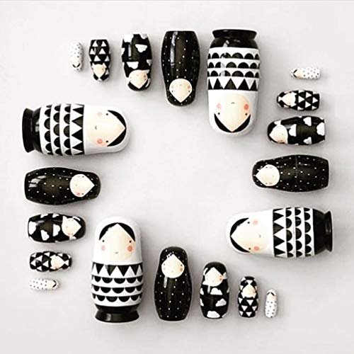 HEALLILY Rusia - Muñeco de madera matryoshka rusa con 5 capas superposables, muñecas artesanales para niños, colección regalo de cumpleaños de Navidad