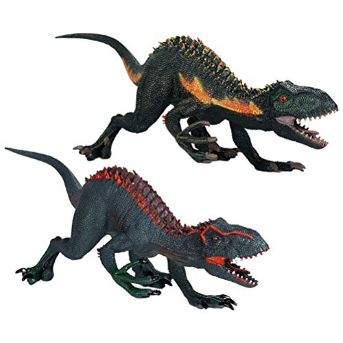 HEITIGN Modelo De Tiranosaurio, Jurassic Indominus Rex Figuras De Acción Boca Abierta Simulación Tyrannosaurus Juguete, Dinosaurio Figura De Acción Dinosaur World Animales Modelo Kid Toy Gift