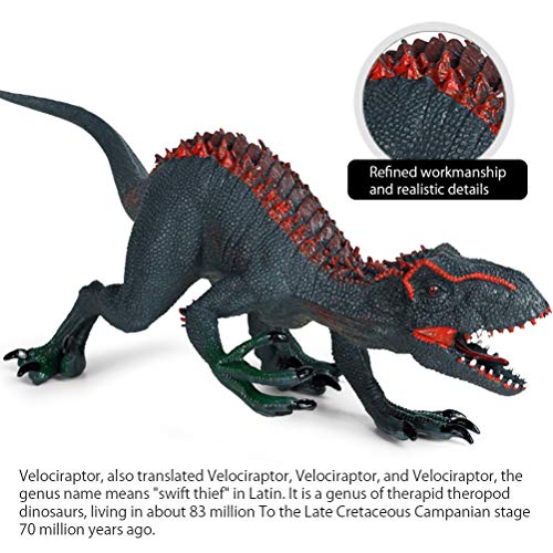 HEITIGN Modelo De Tiranosaurio, Jurassic Indominus Rex Figuras De Acción Boca Abierta Simulación Tyrannosaurus Juguete, Dinosaurio Figura De Acción Dinosaur World Animales Modelo Kid Toy Gift