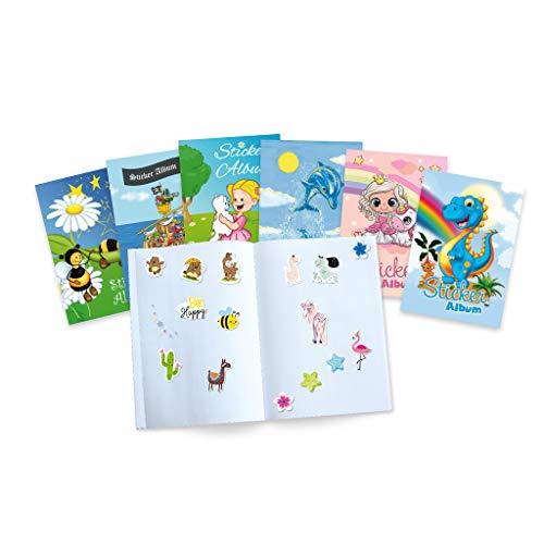 HERMA 15423 - Álbum de pegatinas (DIN A5, 16 páginas, papel especial revestido), diseño de princesa Sweetie, en blanco