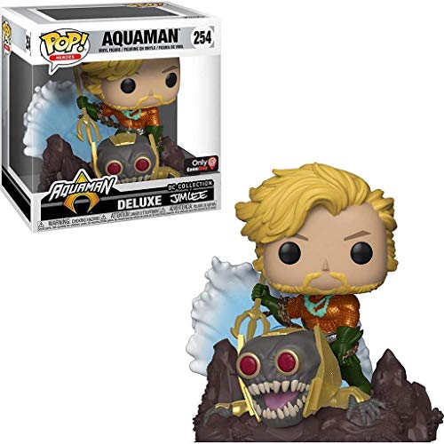 Heroes: Aquaman Funko Pop Jim Lee – Figura realizada en Vinilo y de Unos 9 cm de Altura (Exclusivo Reino Unido)