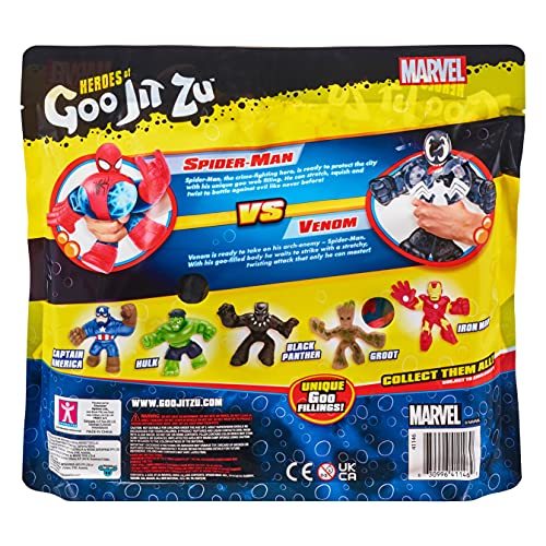 Heroes of Goo Jit Zu 41146 Marvel Versus Pack-Spider-Man VS Venom