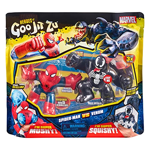 Heroes of Goo Jit Zu 41146 Marvel Versus Pack-Spider-Man VS Venom