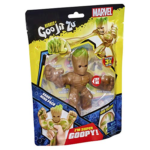 Heroes of Goo Jit Zu - Figura Superhéroe Marvel - Groot