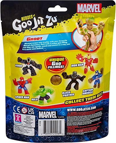 Heroes of Goo Jit Zu - Figura Superhéroe Marvel - Groot