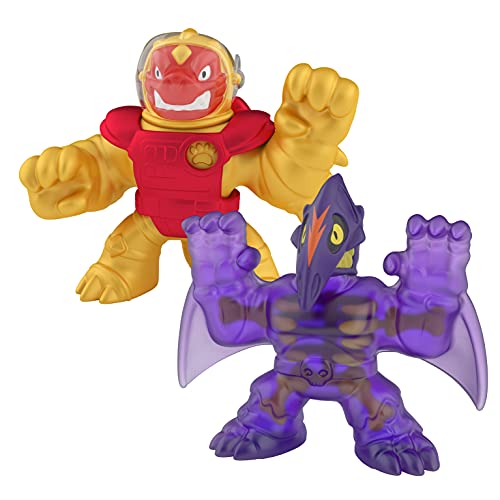 Heroes of Goo Jit Zu - Galaxy Attack 2-Pack - Blazagon Vs. Terrack - Nueva 2021