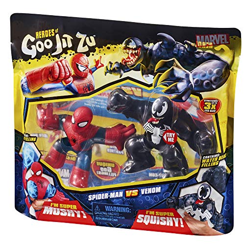 Heroes of Goo Jit Zu - Pack Superhéroes Marvel - Spider-Man VS Venom